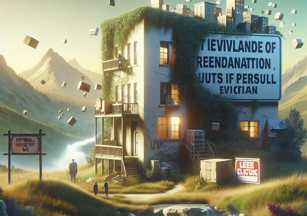 Does the landlord have the right to evict the tenant on the grounds of personal use in UAE law?