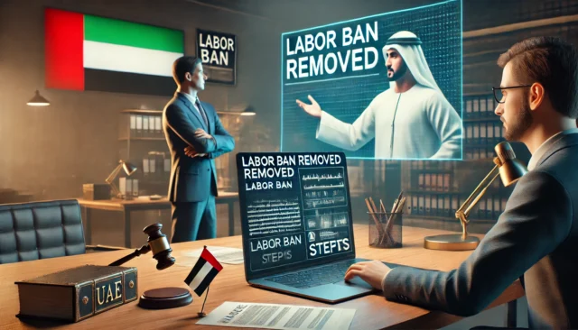 removing a labor ban using documents