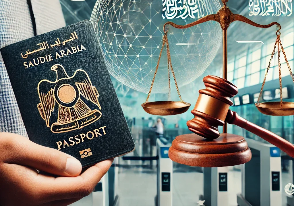 Is it possible to travel through Saudi Arabia if a case is registered in the UAE?