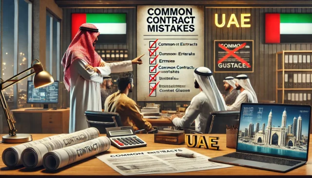 Common Mistakes in Construction Contracts: According to UAE Law