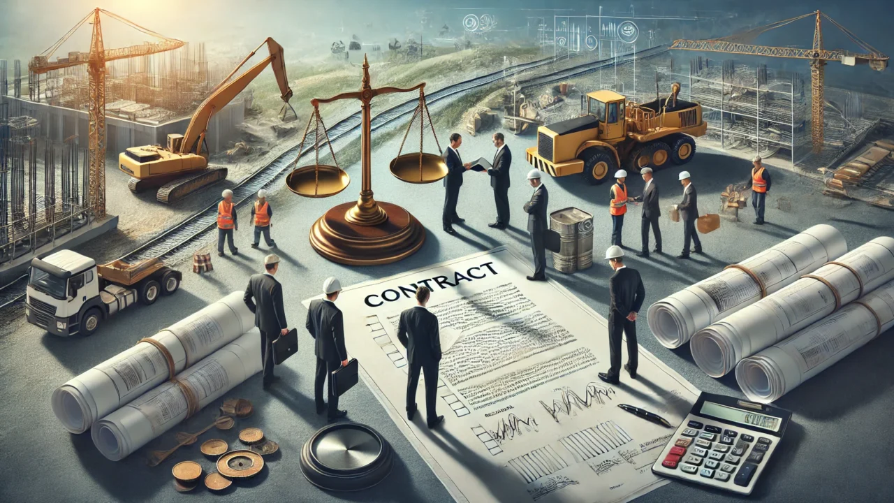 Key components of a construction contract