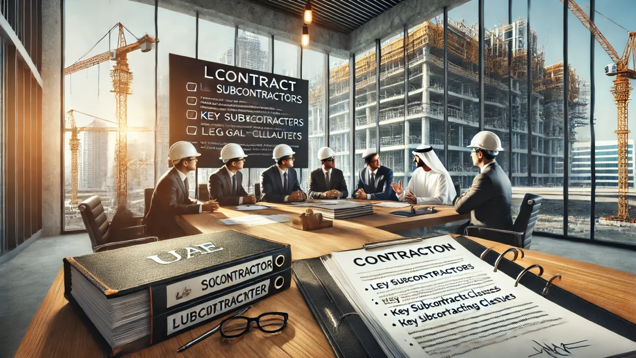 Legal Framework for Subcontracting in the UAE: What Every Contractor Should Know