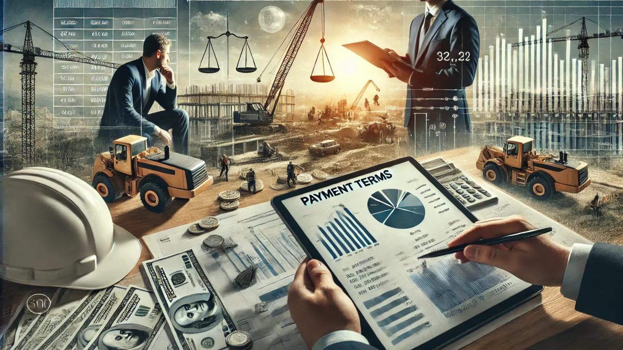 Payment terms in construction contracts