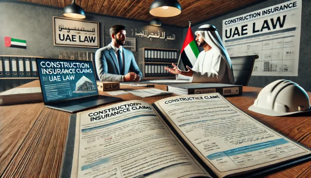 Claims process for construction insurance. According to UAE construction Law