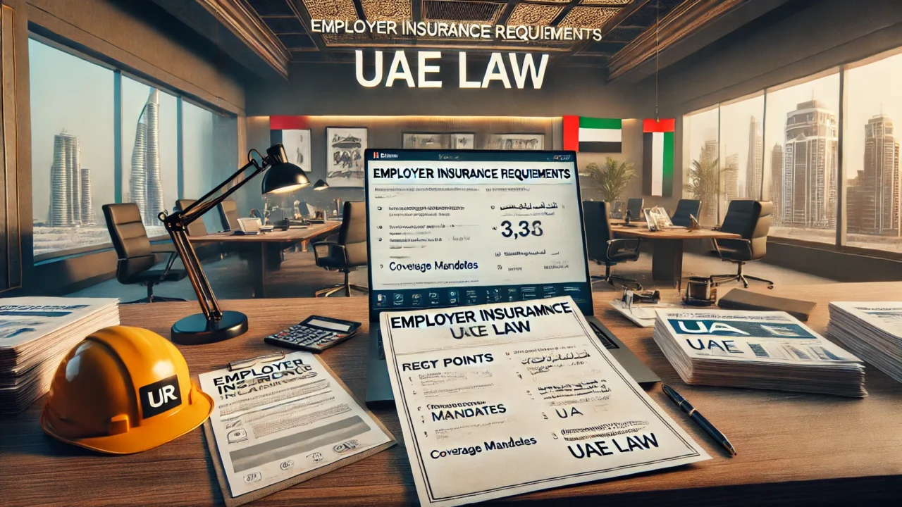 Employer insurance requirements. According to UAE construction law