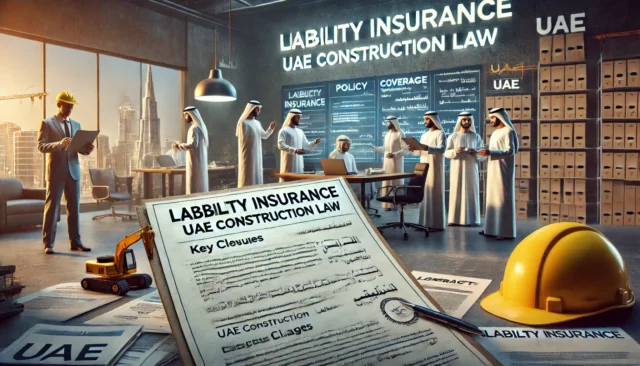 Liability Insurance for Contractors: According to UAE Construction Law