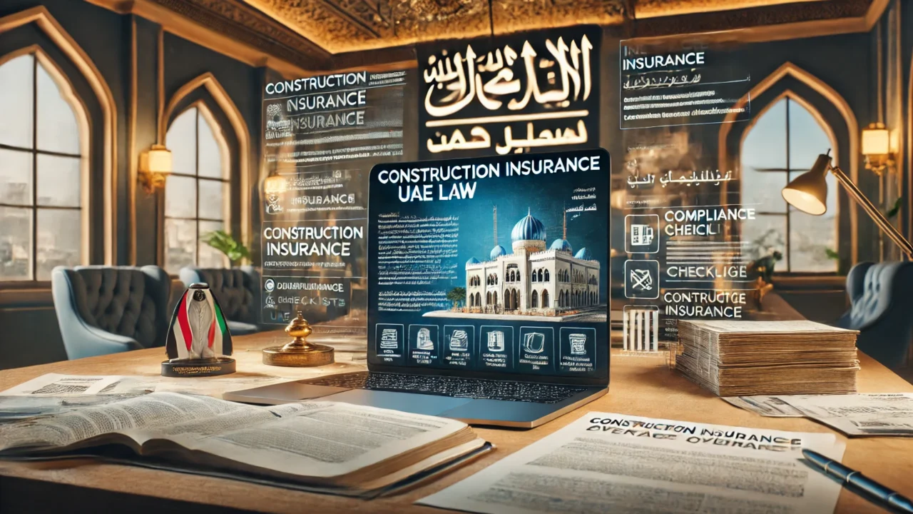 Overview of construction insurance in UAE. According to UAE construction law