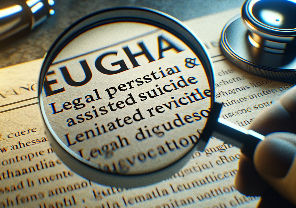 Euthanasia and Assisted Suicide: A Legal Perspective