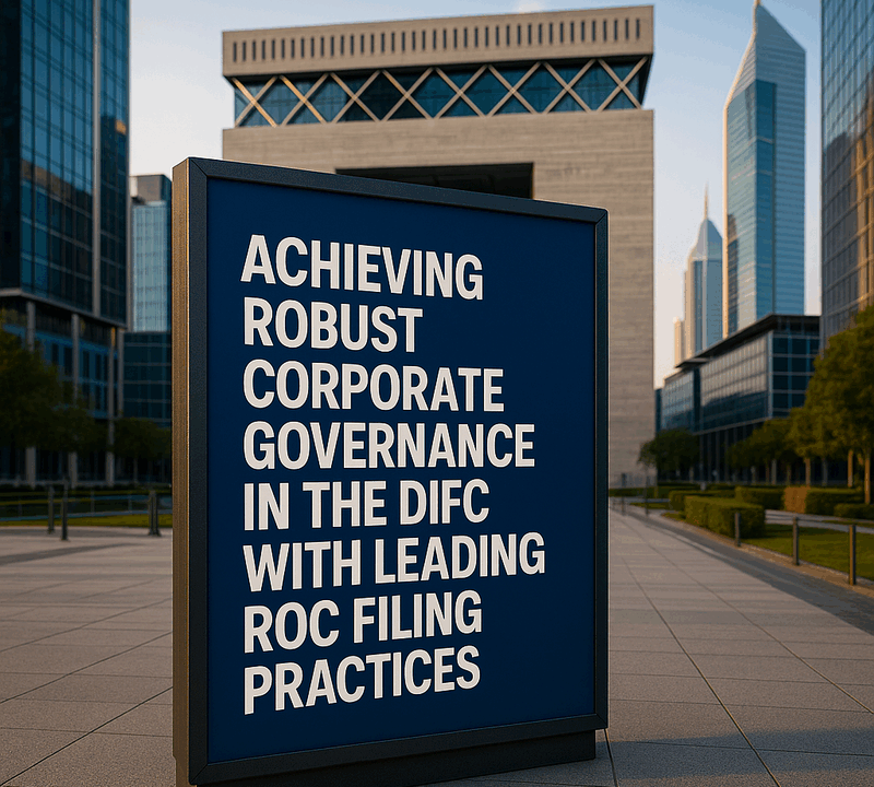 Achieving Robust Corporate Governance in the DIFC with Leading ROC Filing Practices