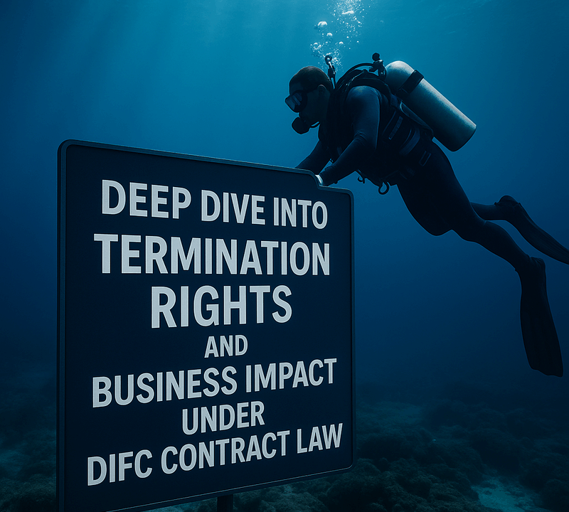 Deep Dive Into Termination Rights and Business Impact Under DIFC Contract Law
