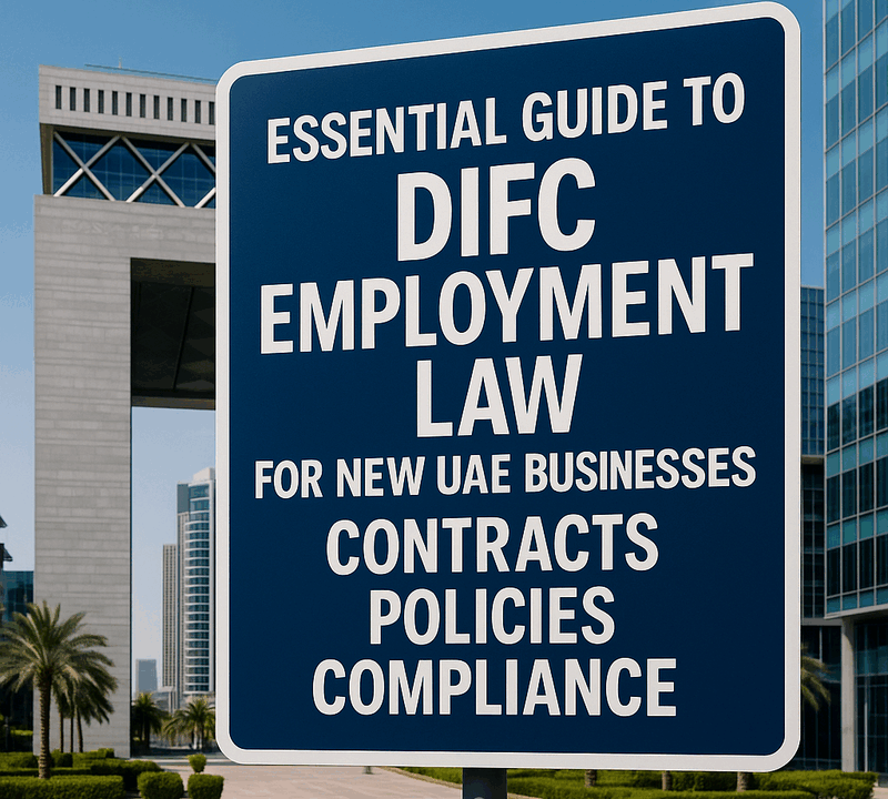 Essential Guide to DIFC Employment Law for New UAE Businesses Contracts Policies Compliance