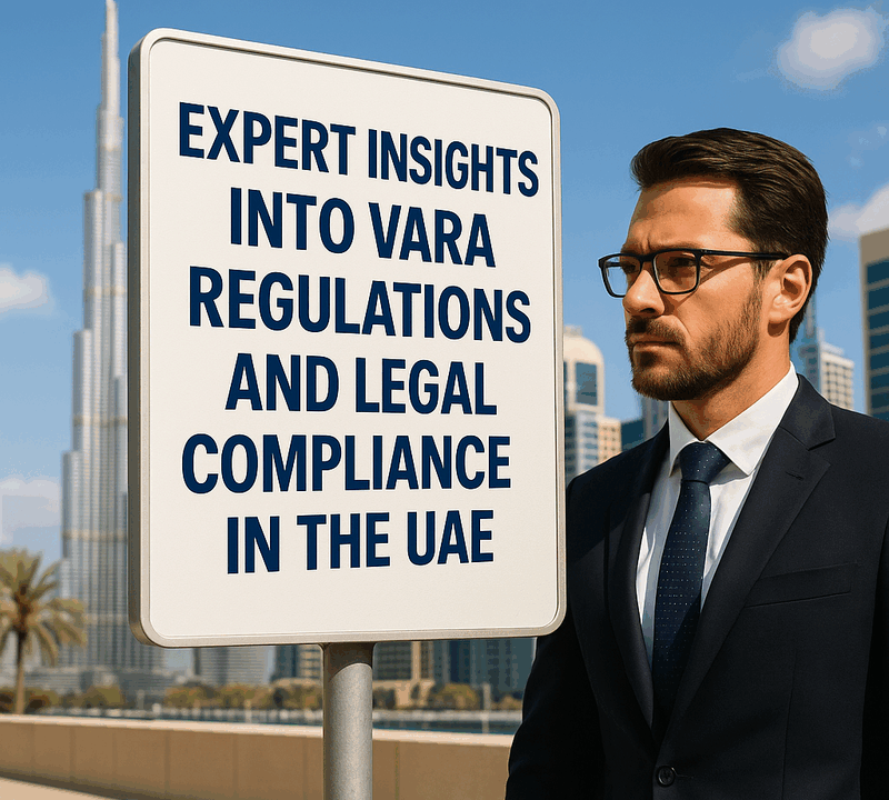 Expert Insights into VARA Regulations and Legal Compliance in the UAE