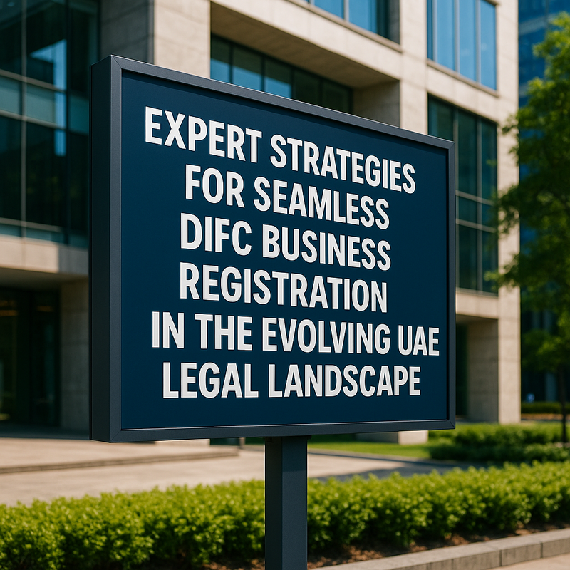 DIFC business registration legal consultation in Dubai UAE 2025