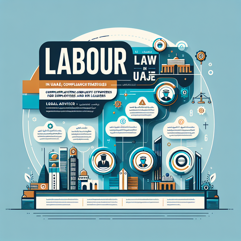 Infographic showing key updates to UAE Labour Law 2025 requirements and compliance steps