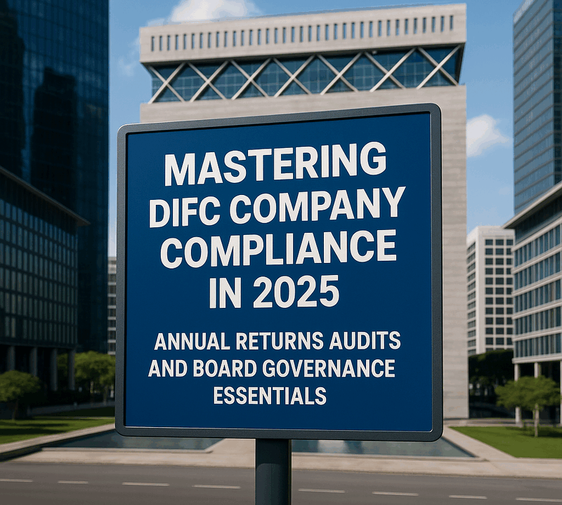 Mastering DIFC Company Compliance in 2025 Annual Returns Audits and Board Governance Essentials