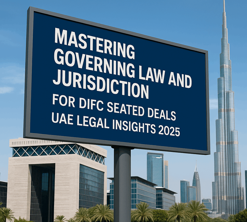 Mastering Governing Law and Jurisdiction for DIFC Seated Deals UAE Legal Insights 2025
