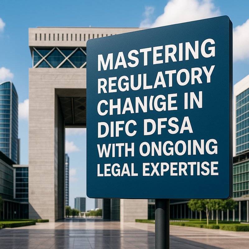Consultants analyzing UAE regulatory updates in DIFC DFSA boardroom