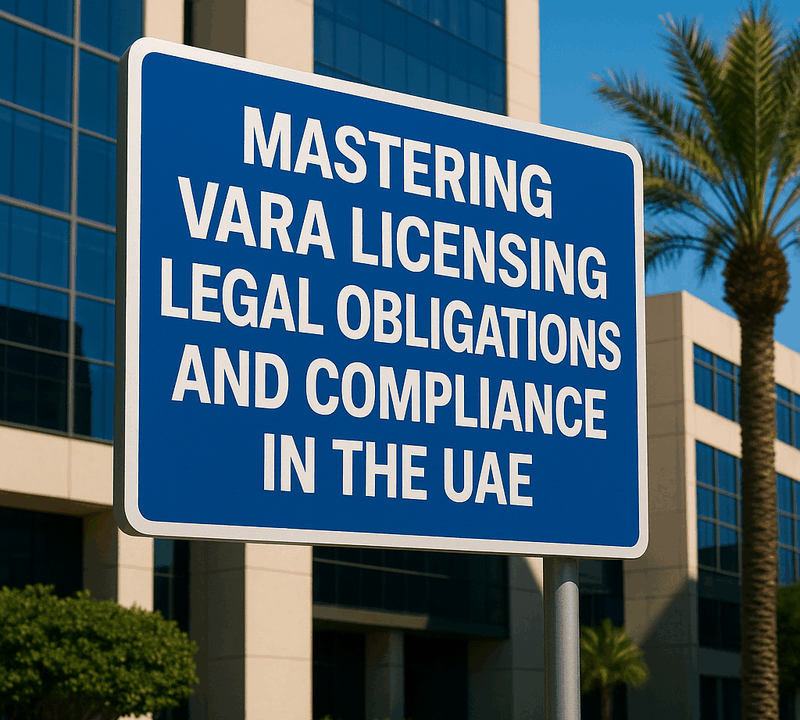 Mastering VARA Licensing Legal Obligations and Compliance in the UAE
