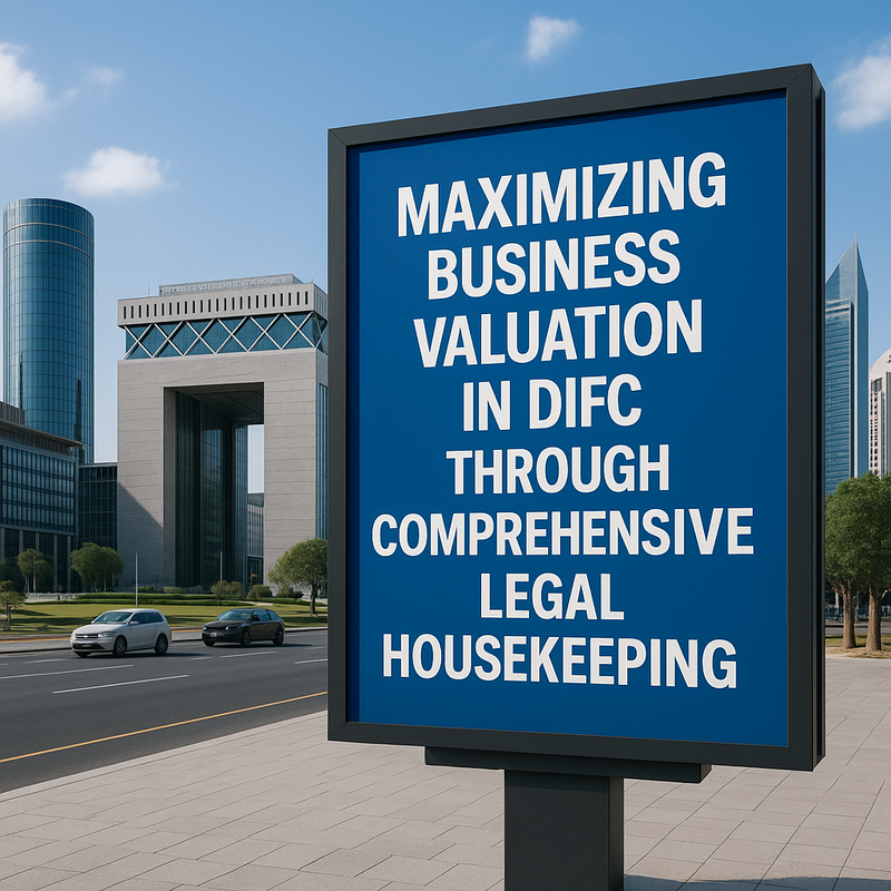 Legal compliance checklist for DIFC businesses in UAE