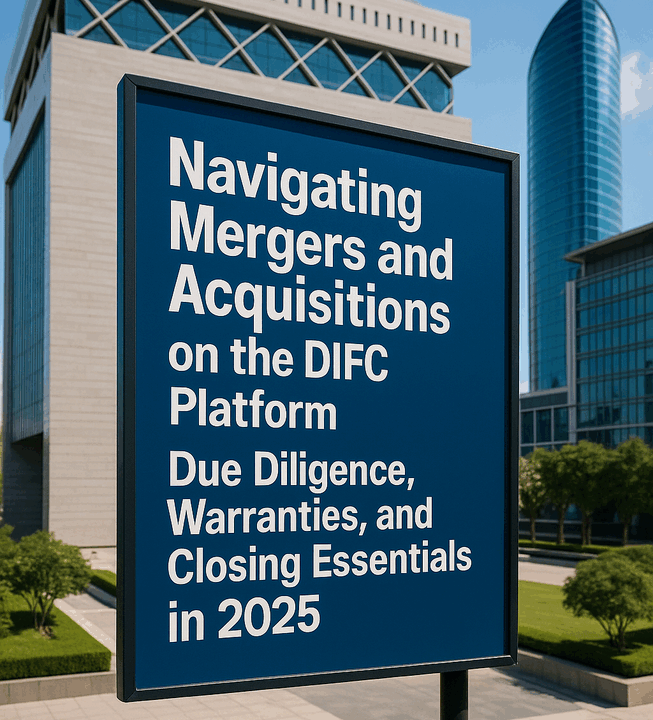 Navigating Mergers and Acquisitions on the DIFC Platform Due Diligence Warranties and Closing Essentials in 2025