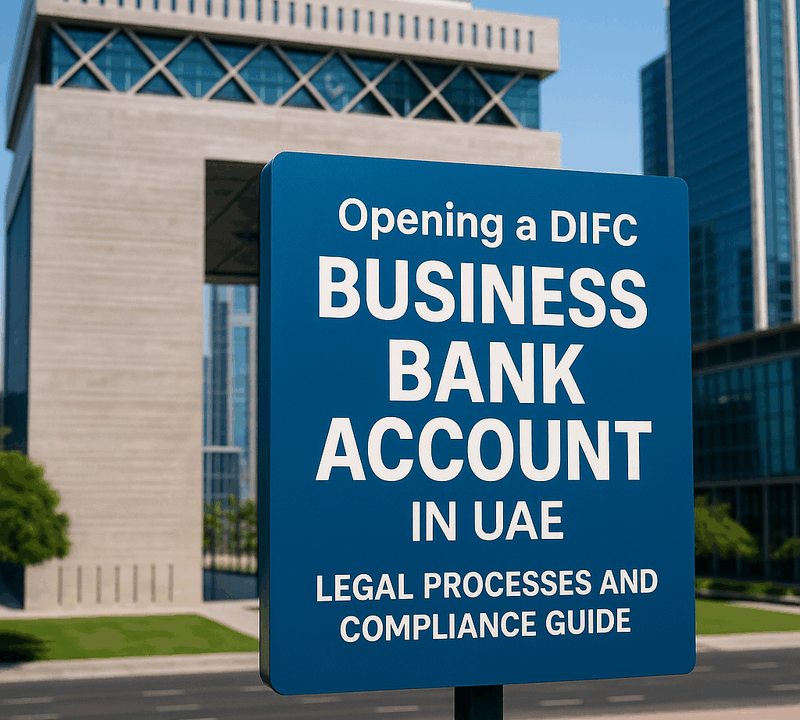 Opening a DIFC Business Bank Account in UAE Legal Processes and Compliance Guide