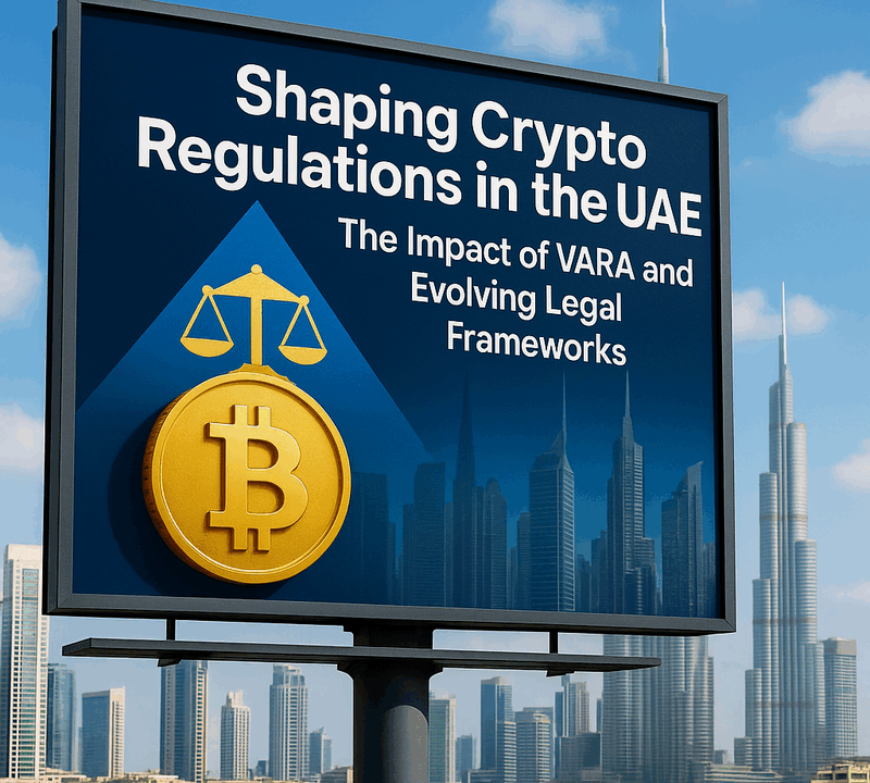 Shaping Crypto Regulations in the UAE The Impact of VARA and Evolving Legal Frameworks