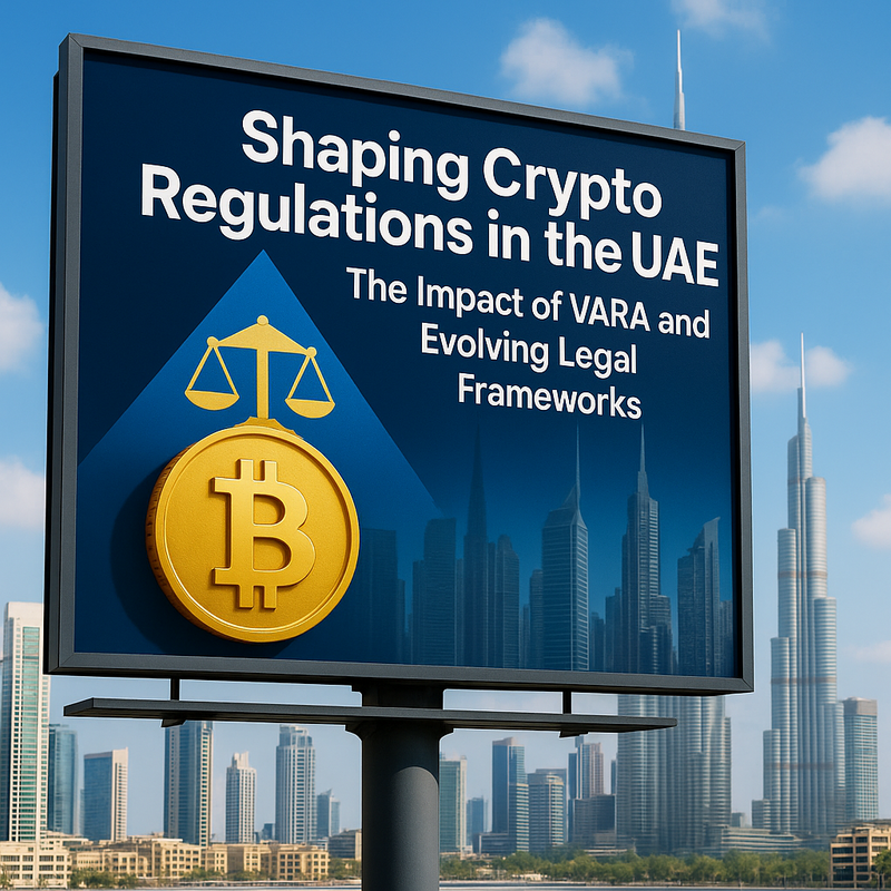 Dubai skyline with digital assets symbols representing crypto regulation