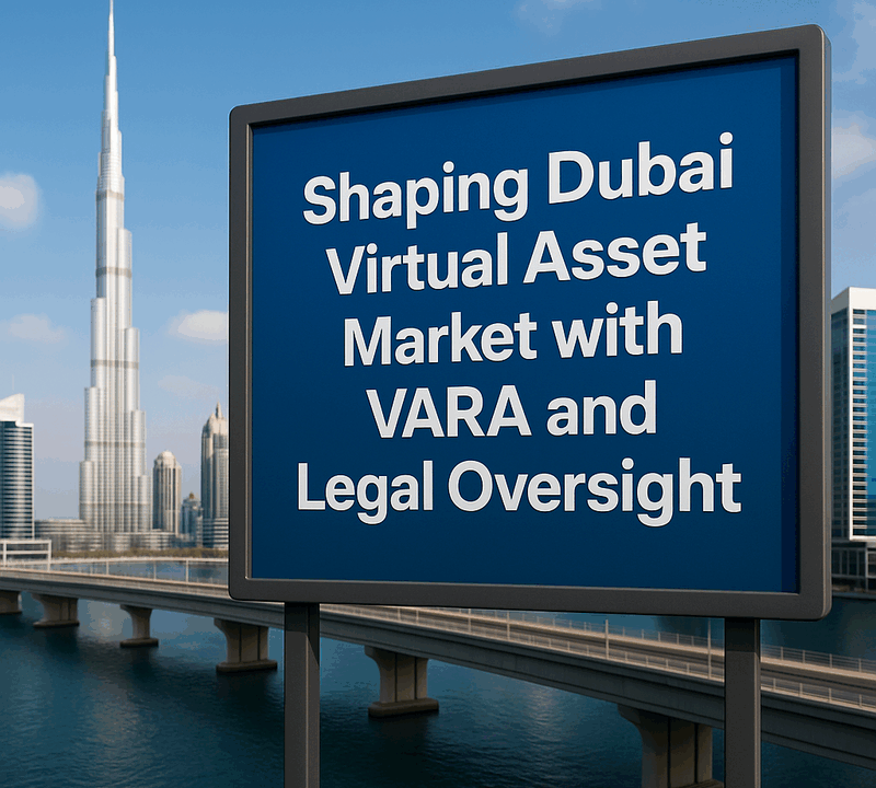 Shaping Dubai Virtual Asset Market with VARA and Legal Oversight