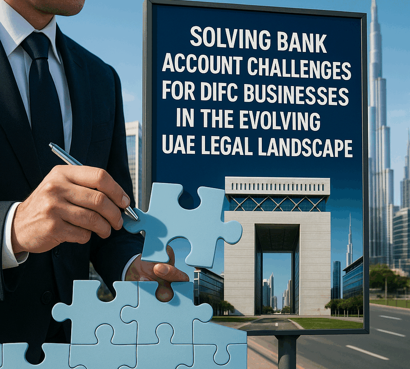 Solving Bank Account Challenges for DIFC Businesses in the Evolving UAE Legal Landscape