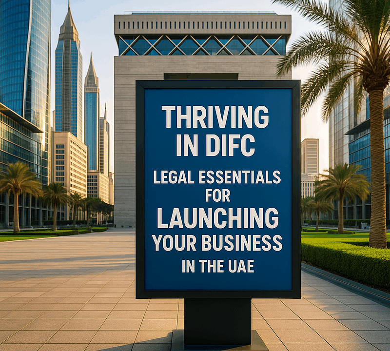 Thriving in DIFC Legal Essentials for Launching Your Business in the UAE