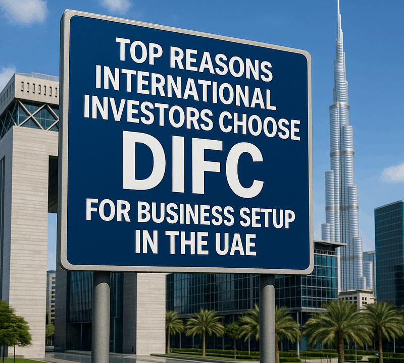 Top Reasons International Investors Choose DIFC for Business Setup in the UAE