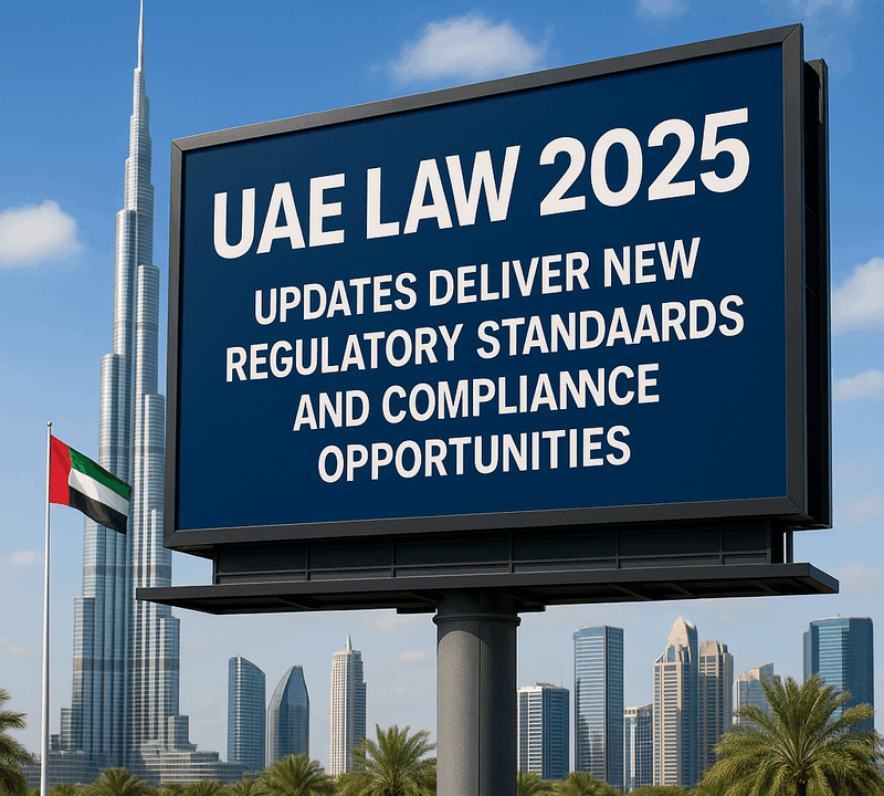 UAE Law 2025 Updates Deliver New Regulatory Standards and Compliance Opportunities