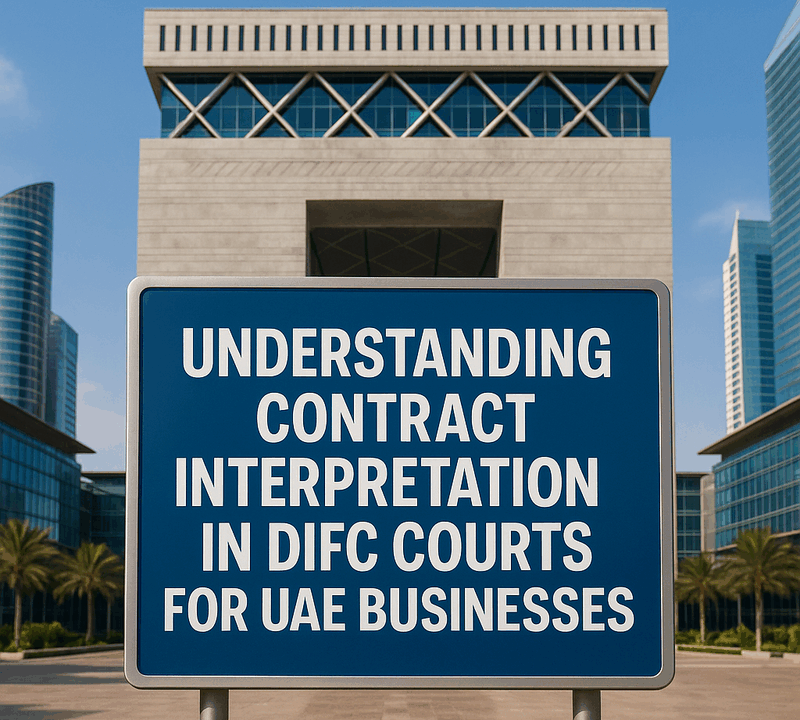 Understanding Contract Interpretation in DIFC Courts for UAE Businesses