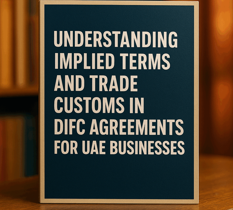 Understanding Implied Terms and Trade Customs in DIFC Agreements for UAE Businesses