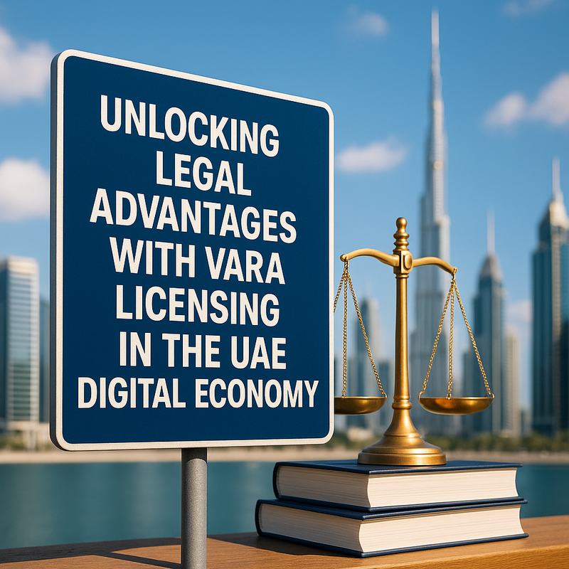 VARA License legal benefits chart for UAE businesses