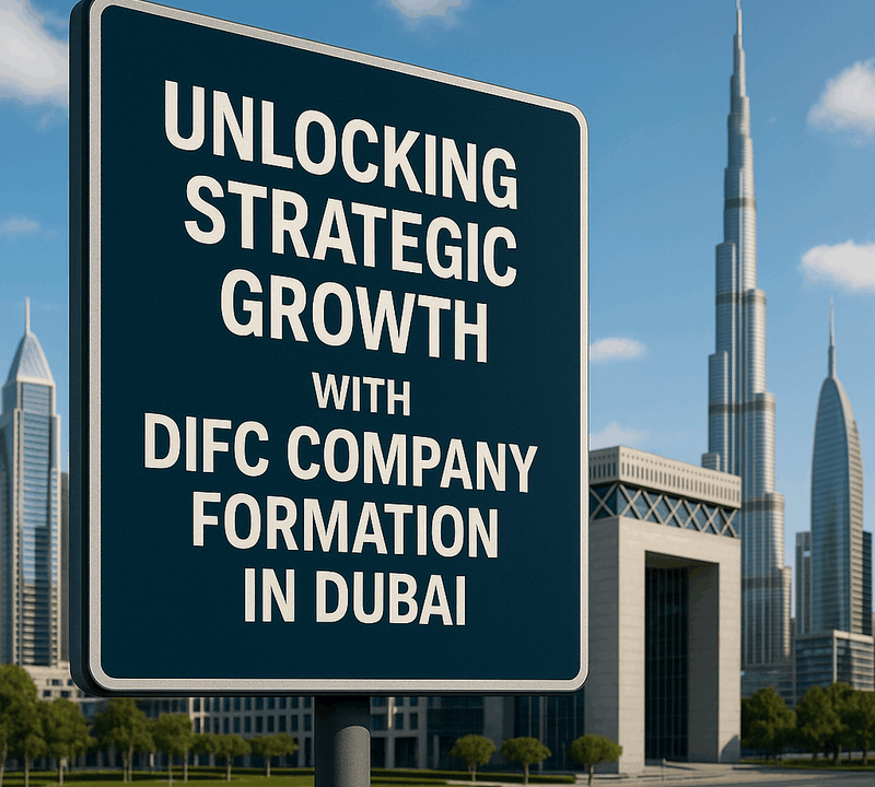 Unlocking Strategic Growth with DIFC Company Formation in Dubai