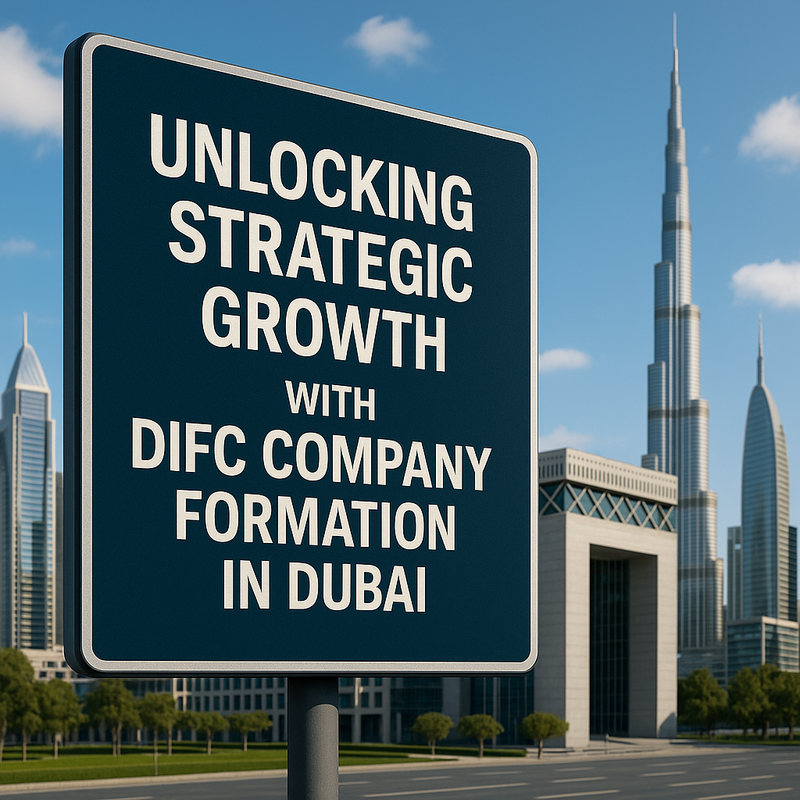 Dubai International Financial Centre skyline illustrating business hub benefits