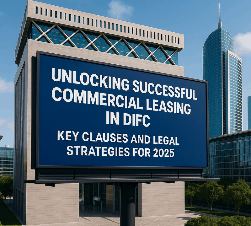 Unlocking Successful Commercial Leasing in DIFC Key Clauses and Legal Strategies for 2025