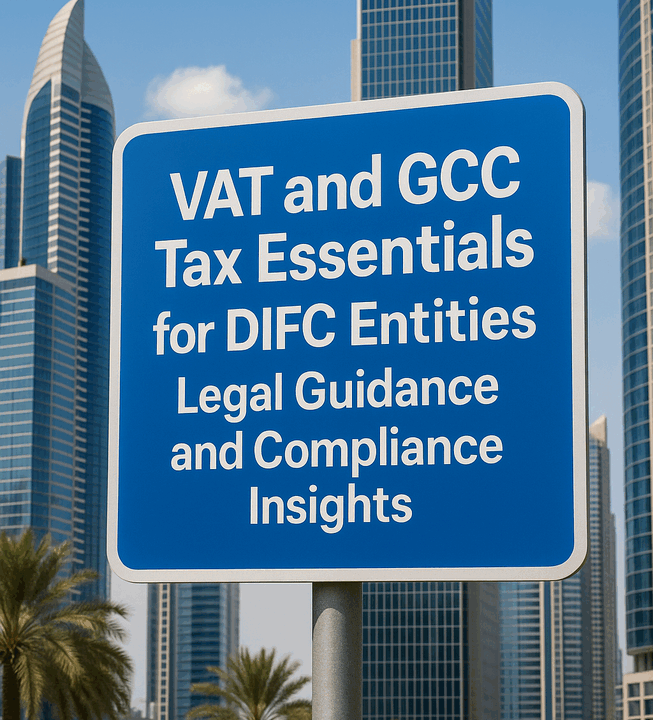 VAT and GCC Tax Essentials for DIFC Entities Legal Guidance and Compliance Insights