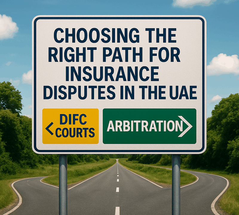 Choosing the Right Path for Insurance Disputes in the UAE DIFC Courts Versus Arbitration