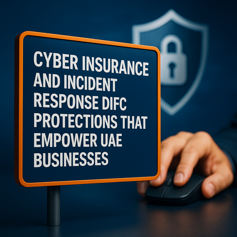 DIFC business professionals reviewing a cyber incident response contract