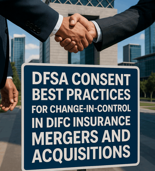 DFSA Consent Best Practices for Change-in-Control in DIFC Insurance Mergers and Acquisitions