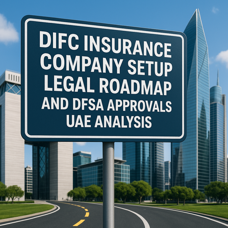 DIFC insurance company application legal process overview UAE