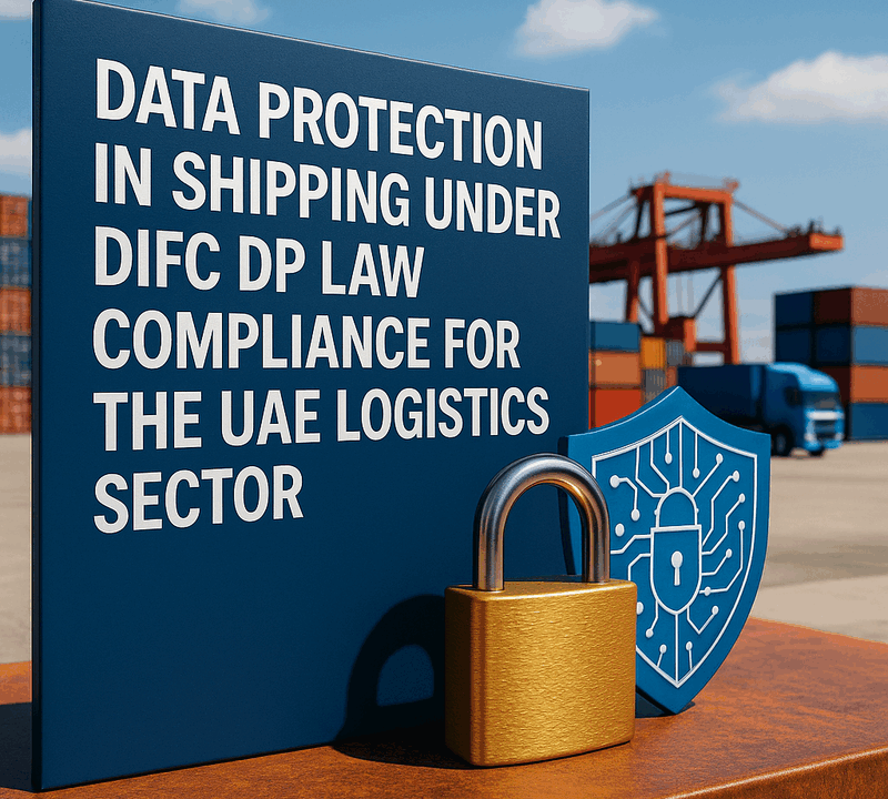 Data Protection in Shipping Under DIFC DP Law Compliance for the UAE Logistics Sector