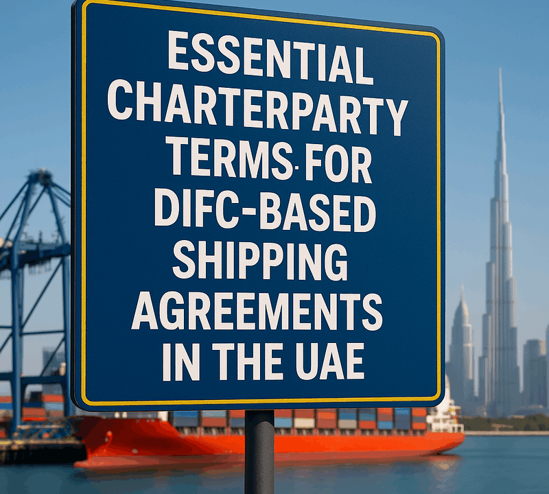 Essential Charterparty Terms for DIFC-Based Shipping Agreements in the UAE