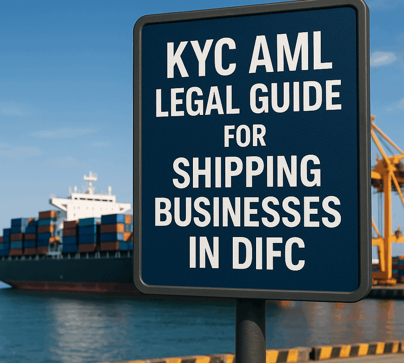KYC AML Legal Guide for Shipping Businesses in DIFC