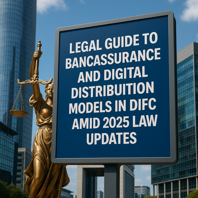 Regulatory compliance in DIFC for bancassurance and digital insurance UAE