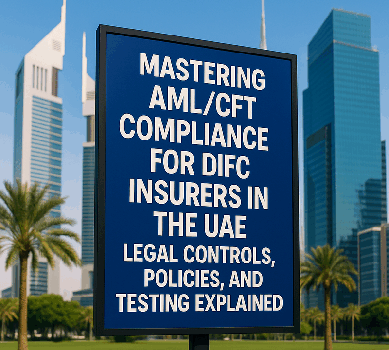 Mastering AML CFT Compliance for DIFC Insurers in the UAE Legal Controls Policies and Testing Explained