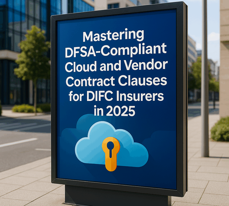 Mastering DFSA-Compliant Cloud and Vendor Contract Clauses for DIFC Insurers in 2025