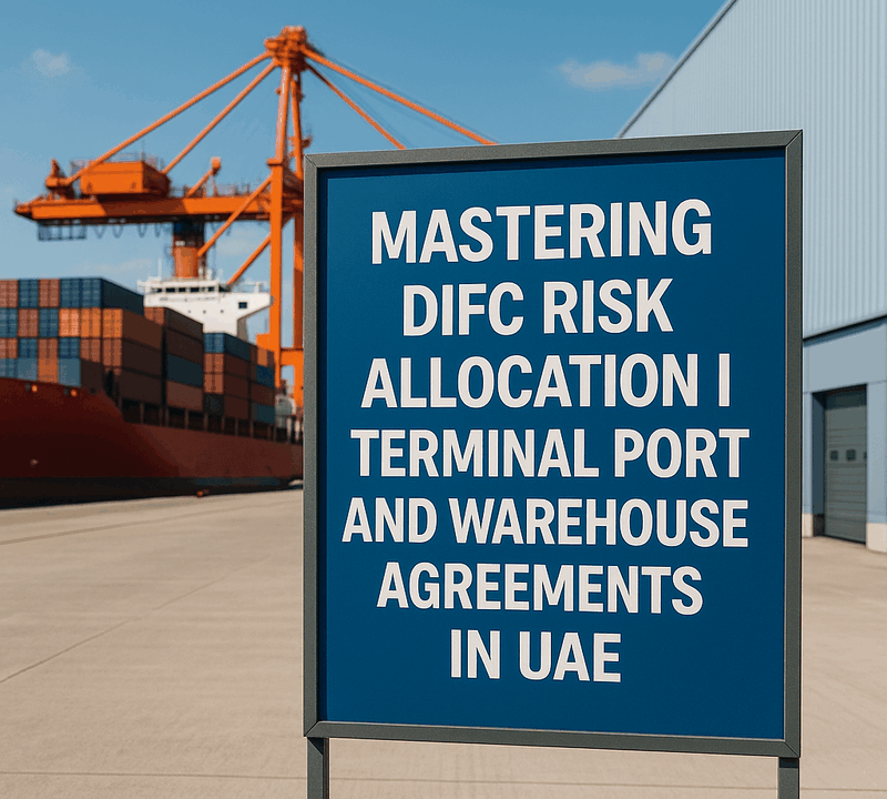 Mastering DIFC Risk Allocation in Terminal Port and Warehouse Agreements in UAE